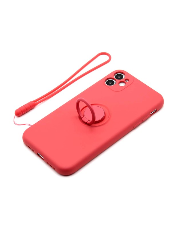 Plain Phone Case With Ring Holder