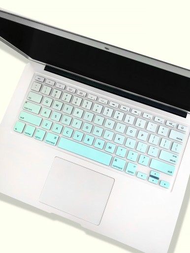 قطعة واحدة من غلاف لوحة المفاتيح المتدرج اللون المتوافق مع جهاز MacBook Air مقاس 13 بوصة