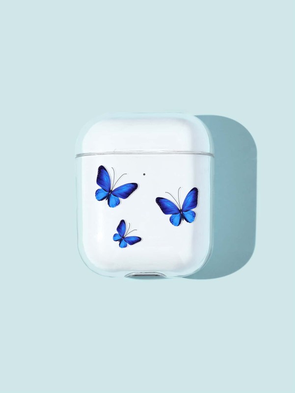 Butterfly Pattern AirPods Case