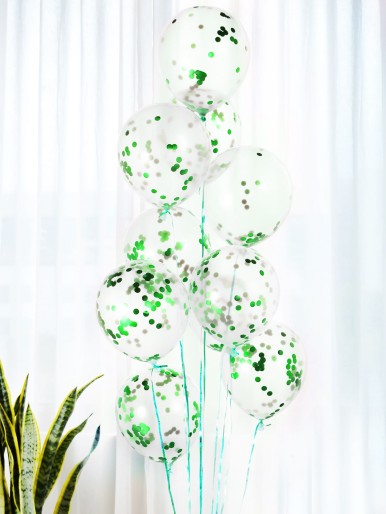 10pcs Confetti Decorative Balloon