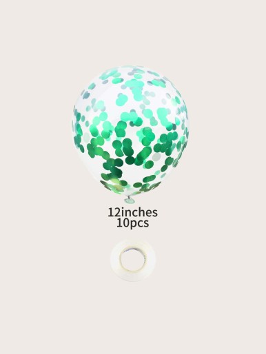 10pcs Confetti Decorative Balloon