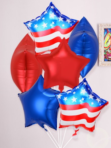 8pcs Independence Day Decorative Balloon