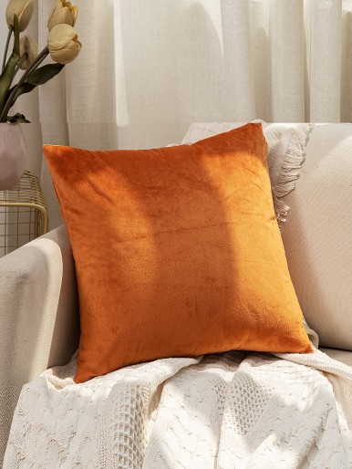 Solid Color Cushion Cover Without Filler