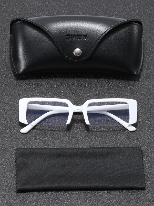 Men Square Frame Eyeglasses