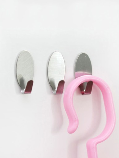 6pcs Stainless Steel Wall Hook