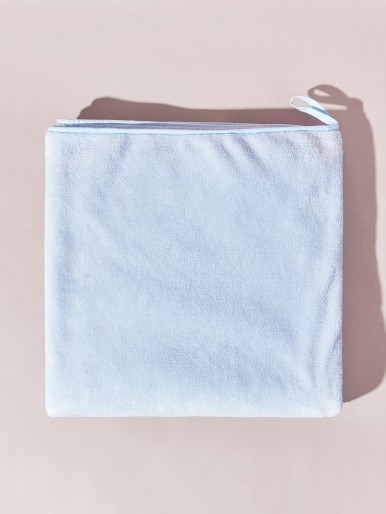 1pc Plain Bath Towel