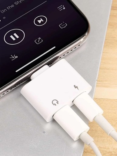 محول USB 2 في 1 متوافق مع iPhone