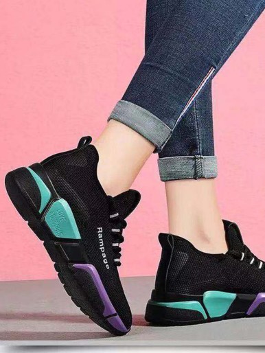 FASHION colorful sole sneakers