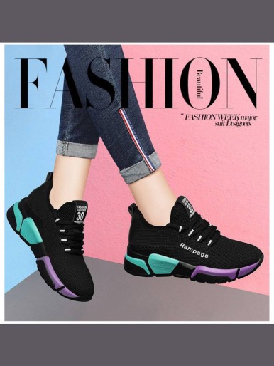 FASHION colorful sole sneakers