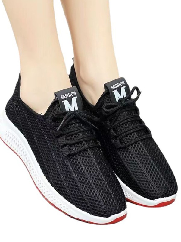 Breathable mesh sneakers