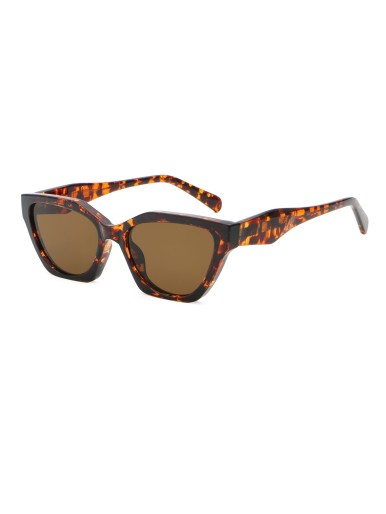 Women's sunglasses with wavy frame