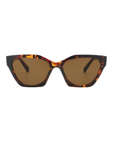 Women's sunglasses with wavy frame