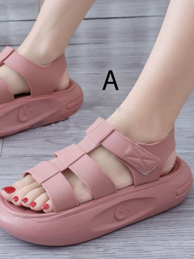 Plastic women's sandals