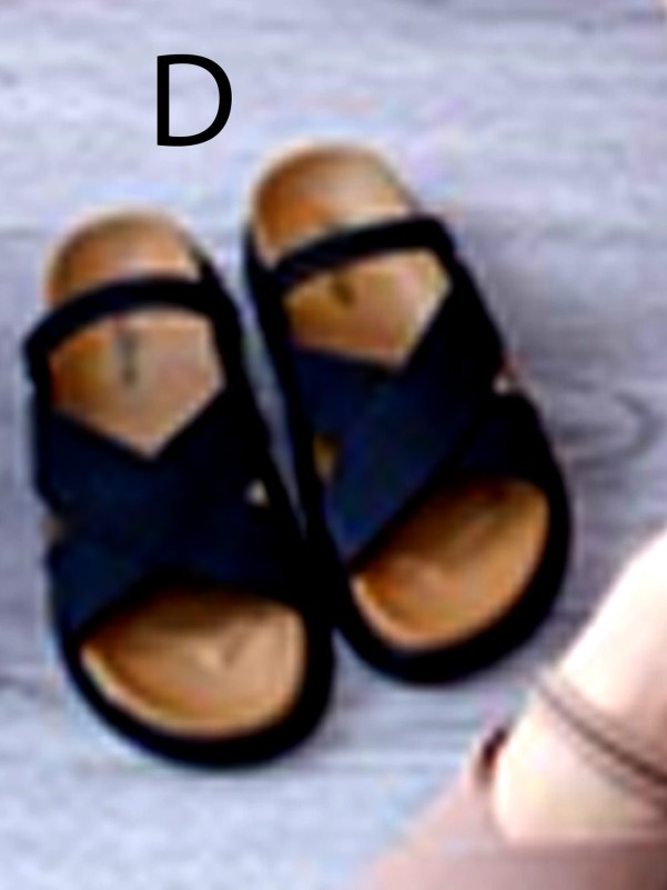 Plastic women's sandals two colors