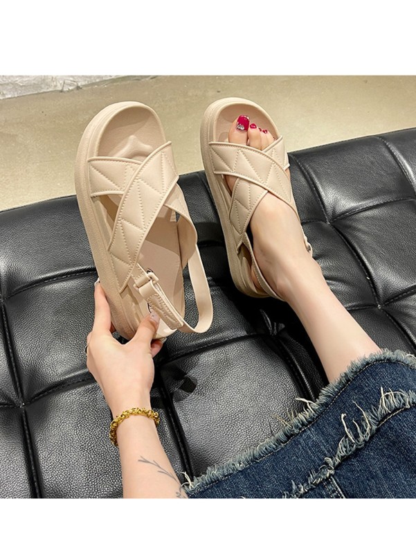 Plastic women's sandals