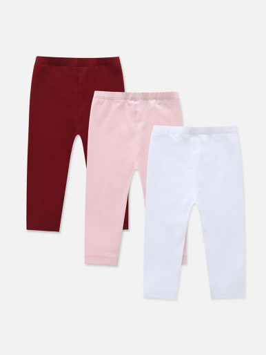 Baby Girl 3 Pack Leggings