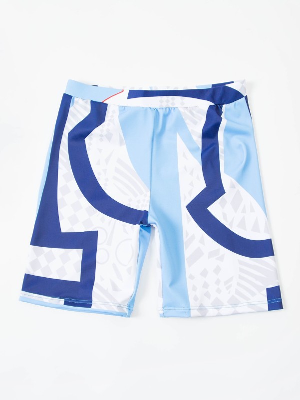 Solid Rib-Knit Lettuce Trim Pajama Set