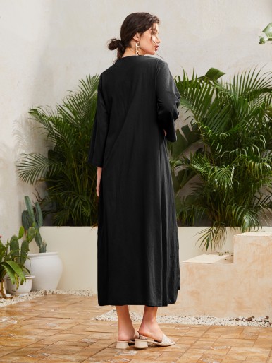 Shirred Waist Cami Dress & Coat