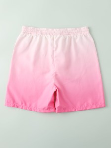 Boys Ombre Knot Front Swim Shorts