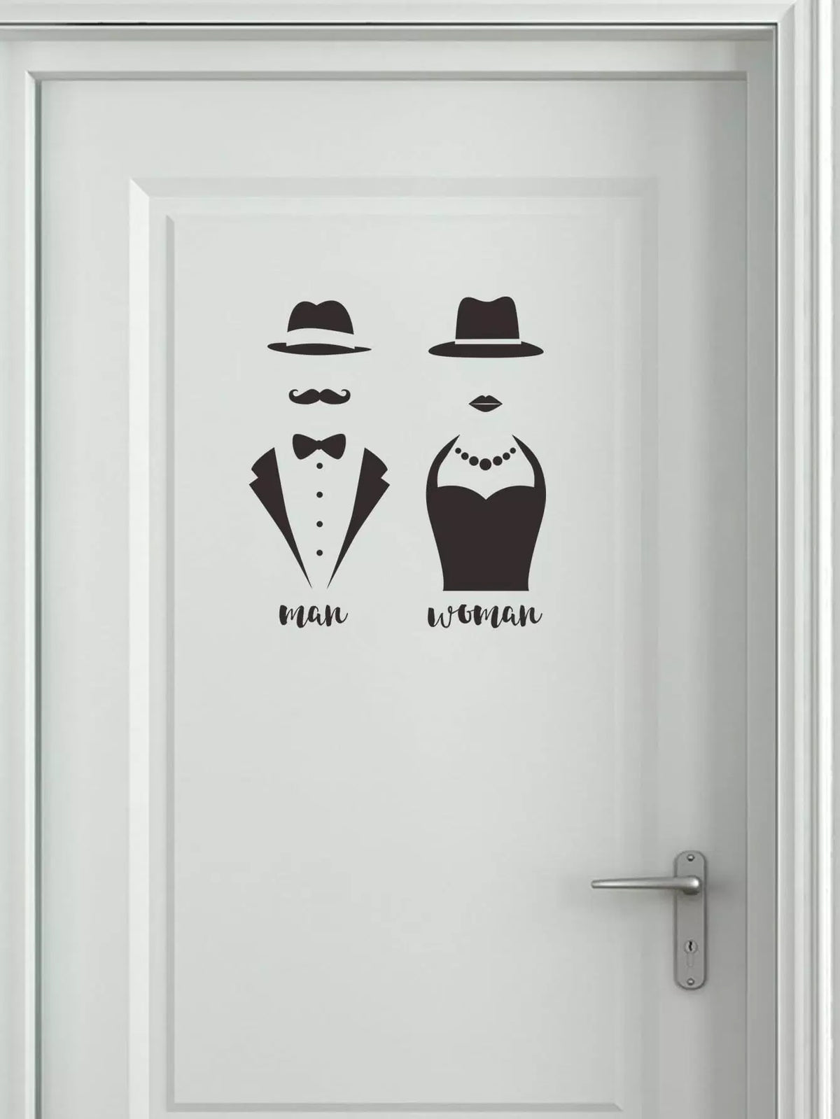 Toilet Sign Wall Sticker – Beisat