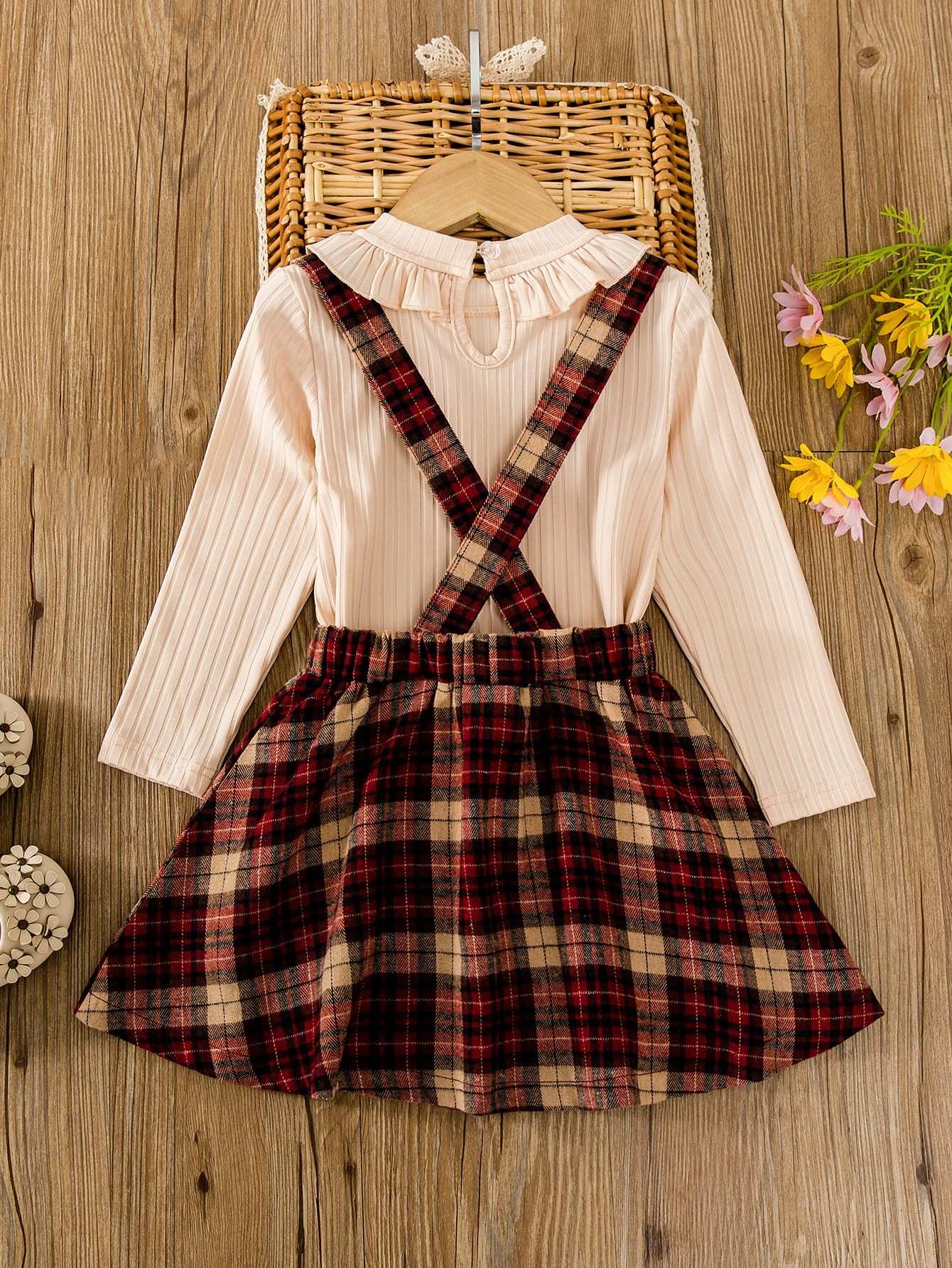 Pinafore skirt toddler best sale